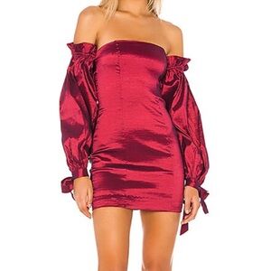 Maroon Cocktail Dress